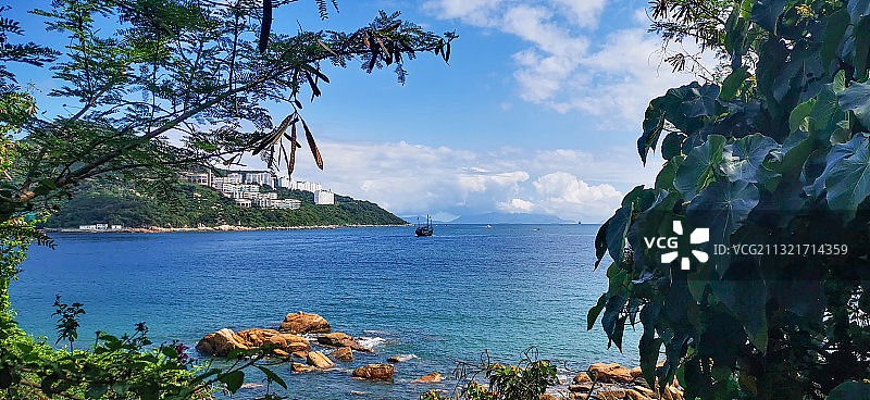 香港西贡海边图片素材