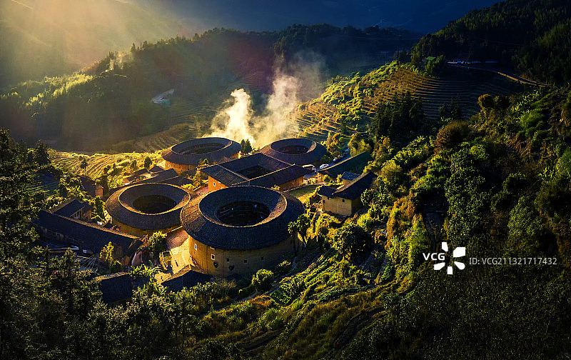 南靖土楼图片素材