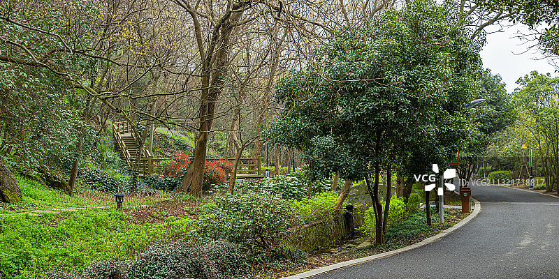 中国南京浦口区珍珠泉风景区图片素材