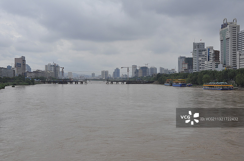 兰州黄河铁桥图片素材