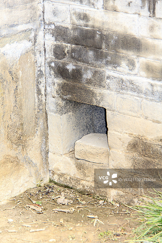 河南巩义康百万庄园栈房区传音口图片素材