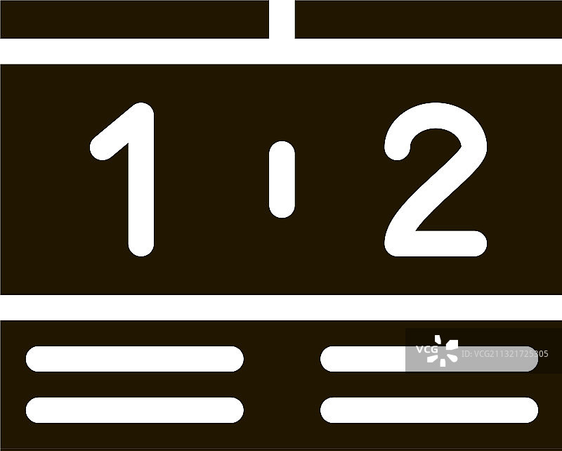 足球记分牌图标图片素材