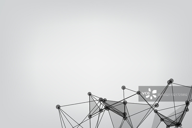 抽象多边形灰色背景图片素材