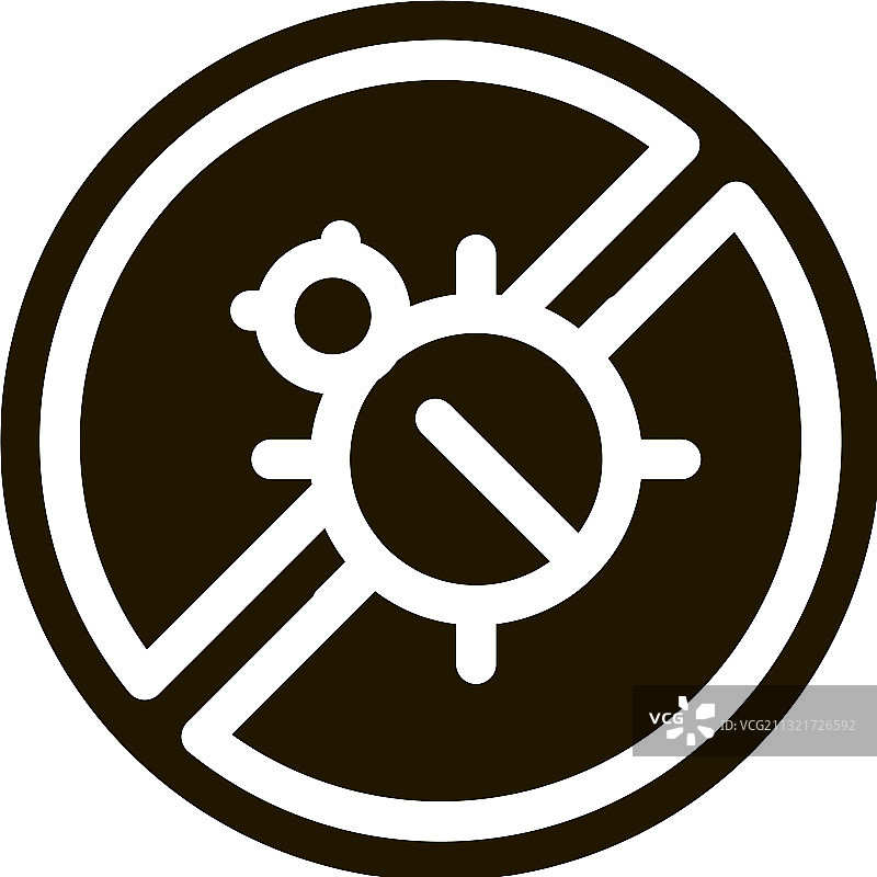 防床垫臭虫图标图片素材