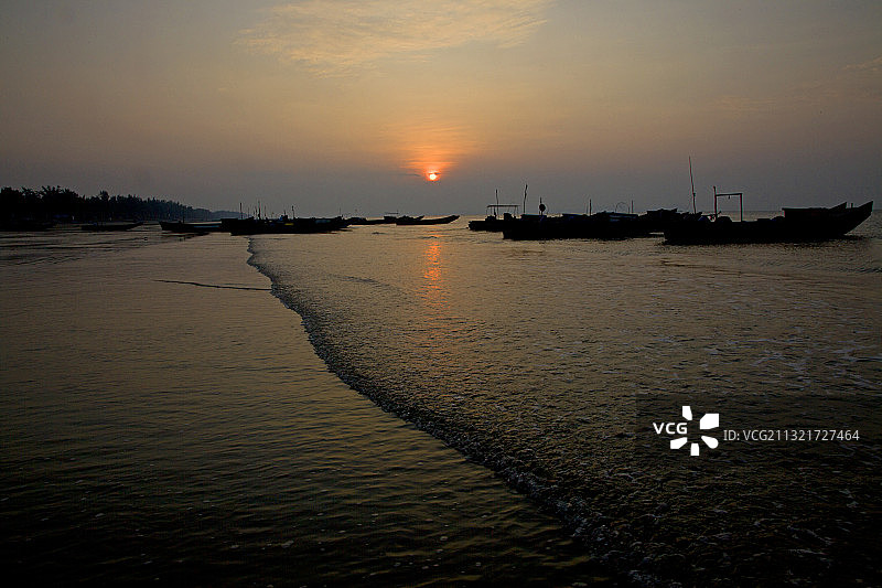 广西东兴“金滩”风景区图片素材