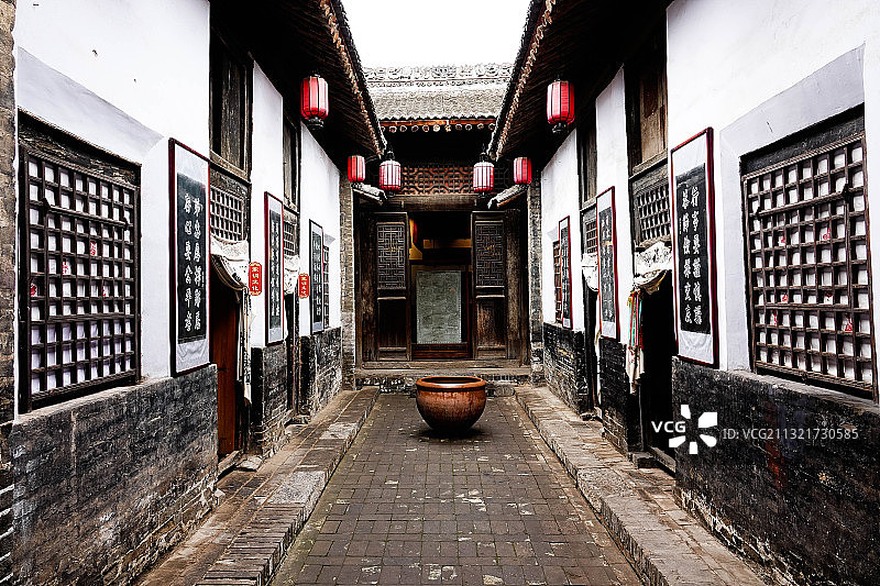 陕西韩城民居图片素材