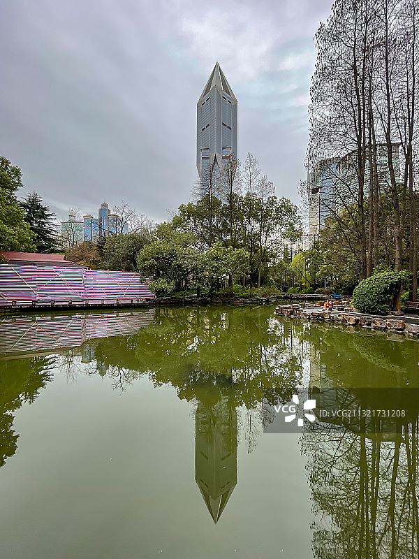 上海人民公园图片素材