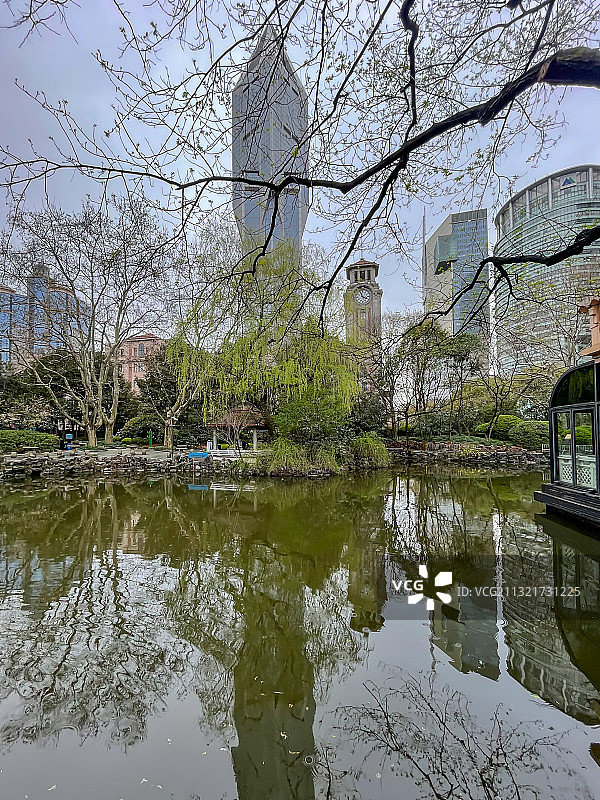 上海人民公园图片素材