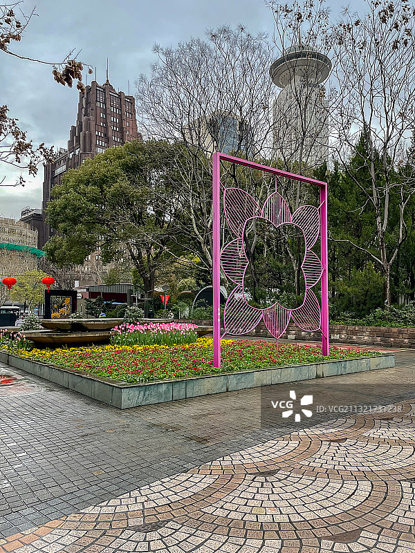 上海人民公园图片素材