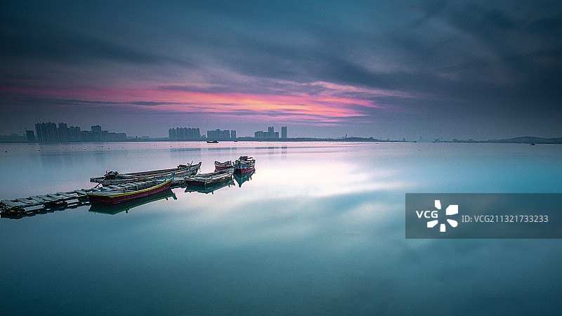 烟台海岸线风光图片素材