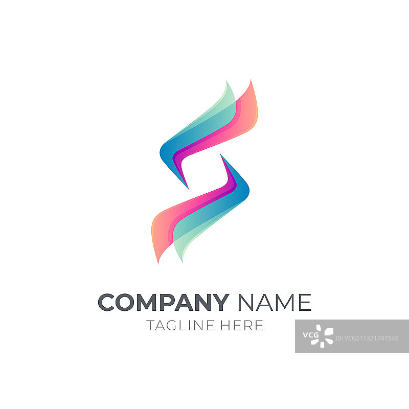 S翅膀标志图片素材