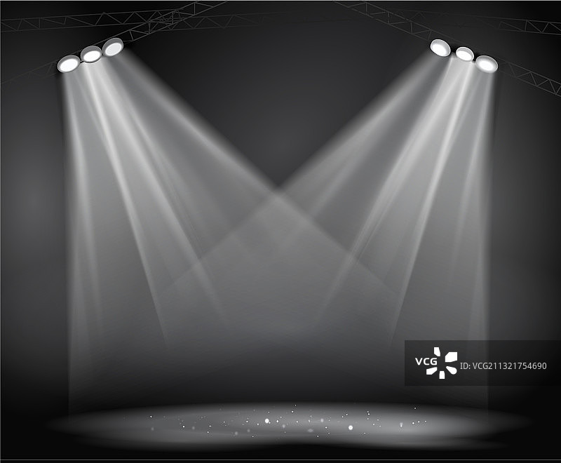 舞台聚光灯背景图图片素材