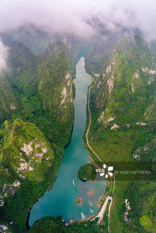 《金城江小三峡》图片素材