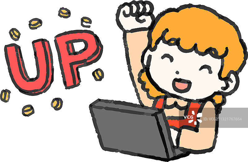 通过某种方式赚了很多钱的白人家庭主妇图片素材