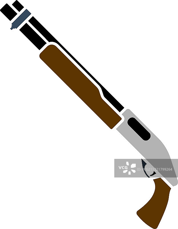 泵动式霰弹枪图标图片素材