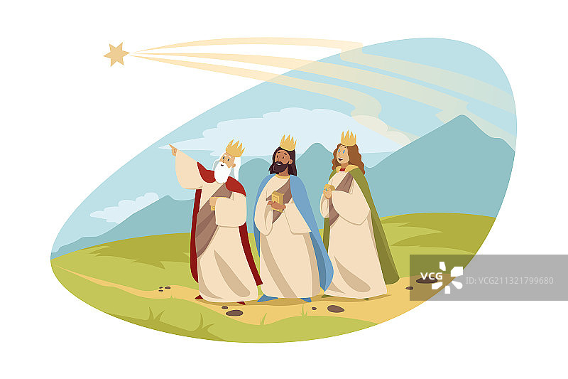 三王盛宴，宗教圣经基督教图片素材