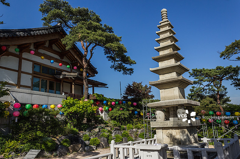 韩国 曹溪寺 吉祥寺图片素材