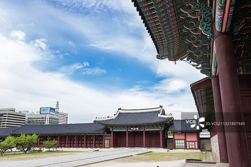 韩国 景福宫图片素材
