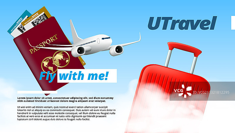 旅行航空公司logo模板设计图片素材