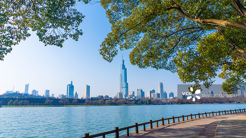 玄武湖图片素材