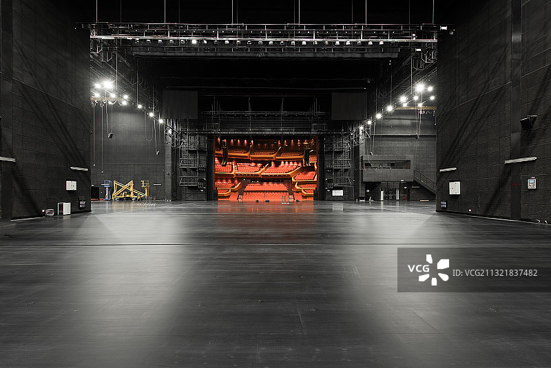 空旷的舞台图片素材