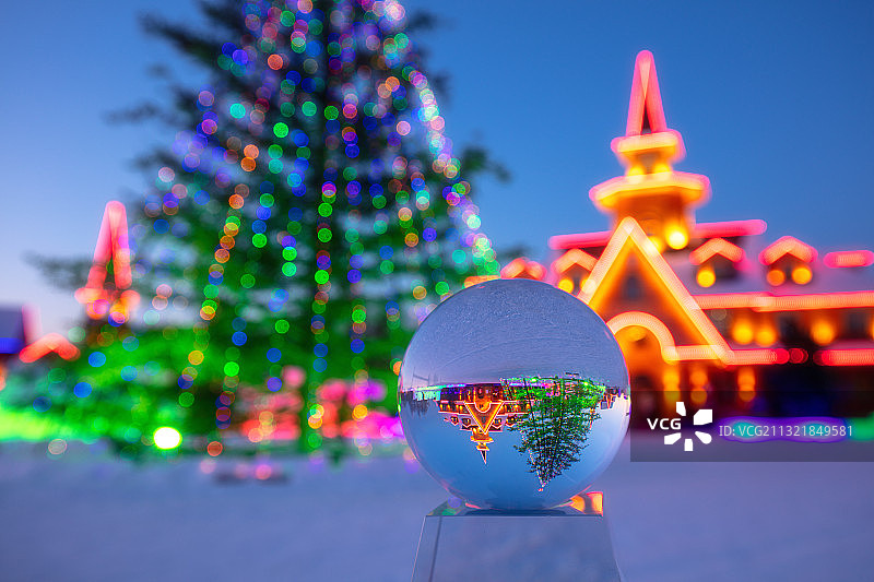 黑龙江漠河大兴安岭地区冬季风光图片素材