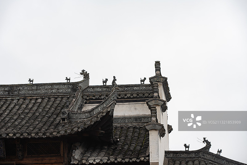 徽派民居图片素材