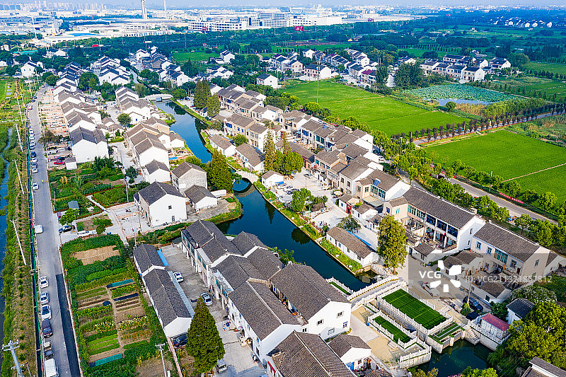 江南田园风光图片素材