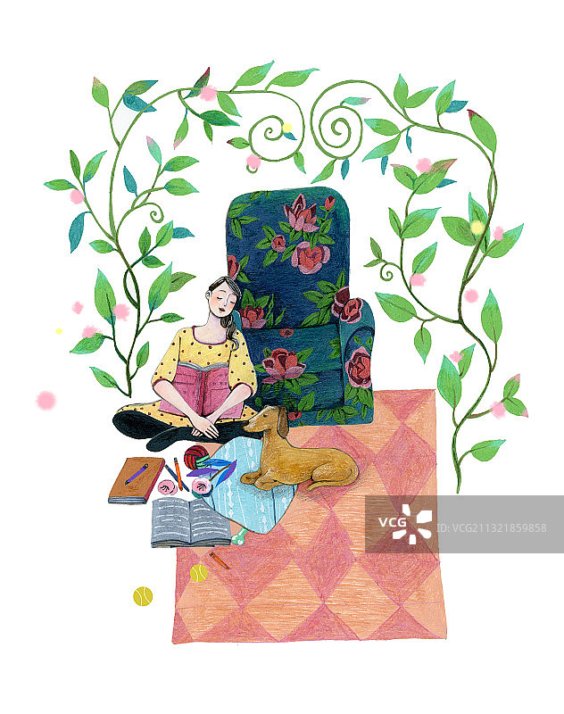 系列插画图片素材