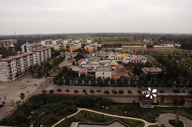 共产主义小社区——河南漯河市临颍县南街村图片素材