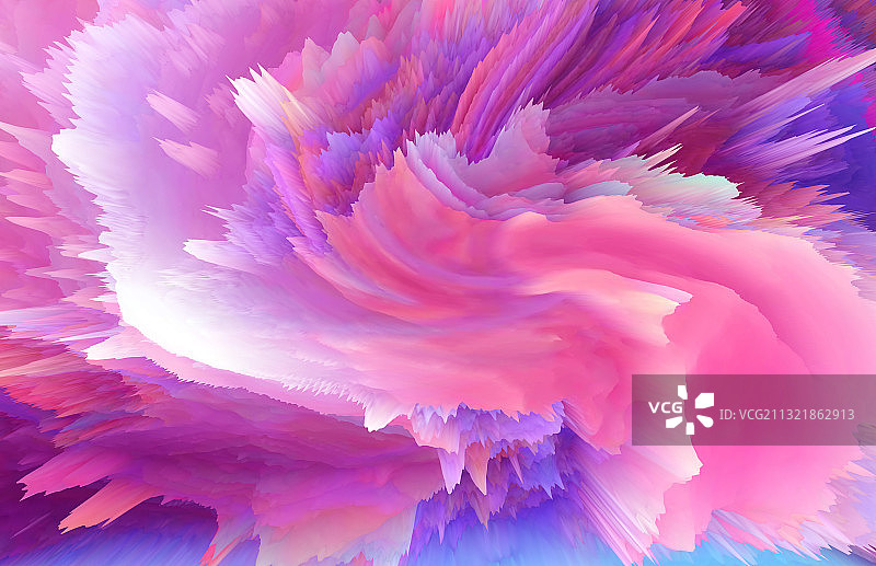 抽象泼墨风格背景，色彩抽象爆炸图片素材