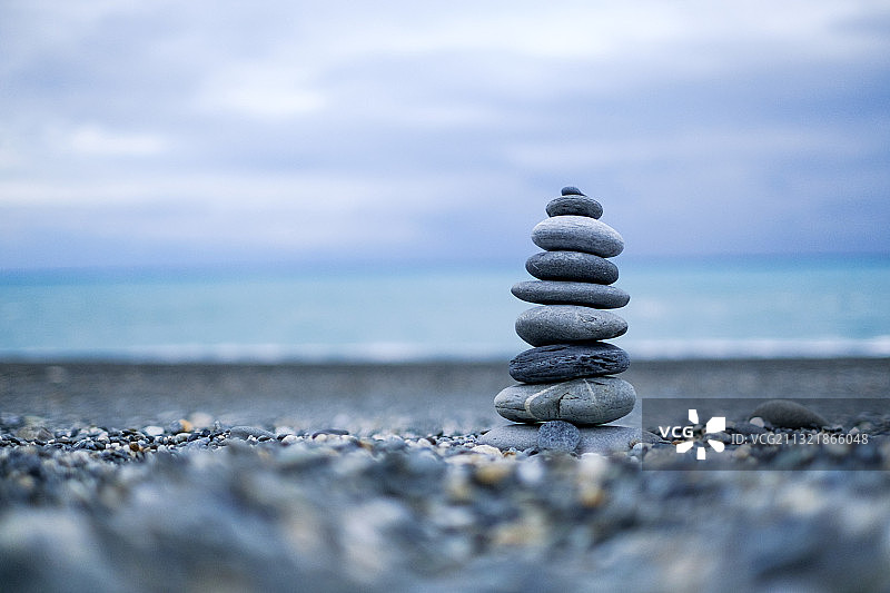 七星潭海滩图片素材