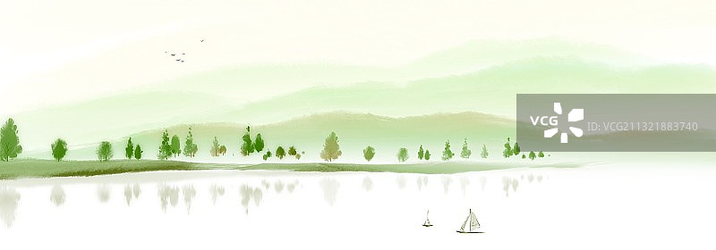 水彩背景元素图片素材