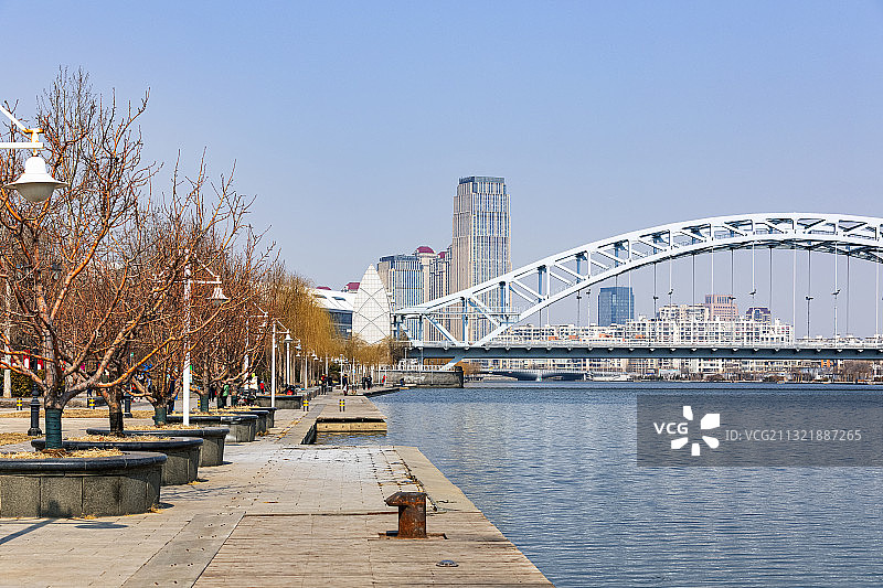 天津湾公园图片素材