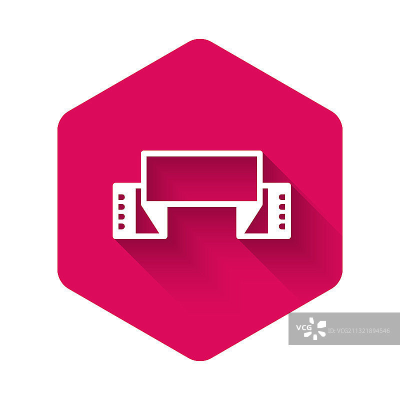 白色乌克兰传统刺绣毛巾图标图片素材