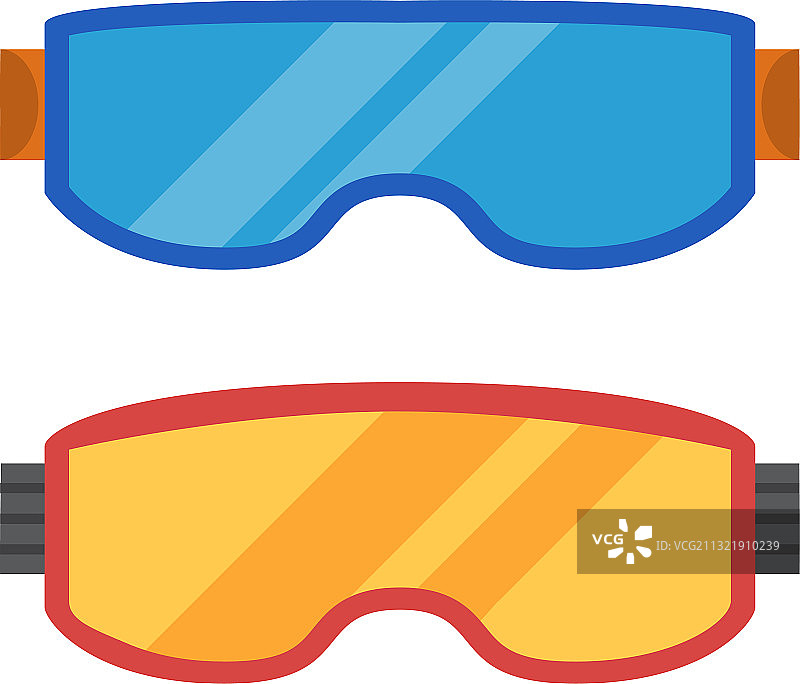 滑雪板运动装备滑雪护目镜图片素材