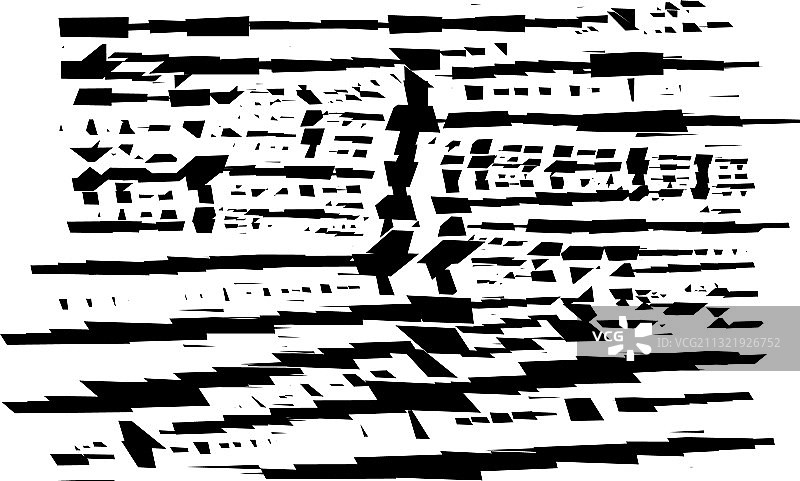 抽象艺术：随机几何图形生成图片素材