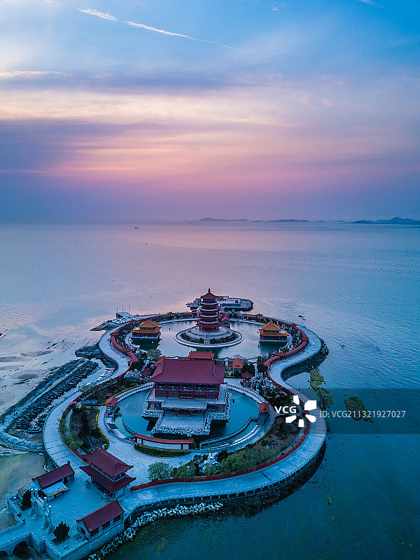 烟台蓬莱八仙入海口景区图片素材