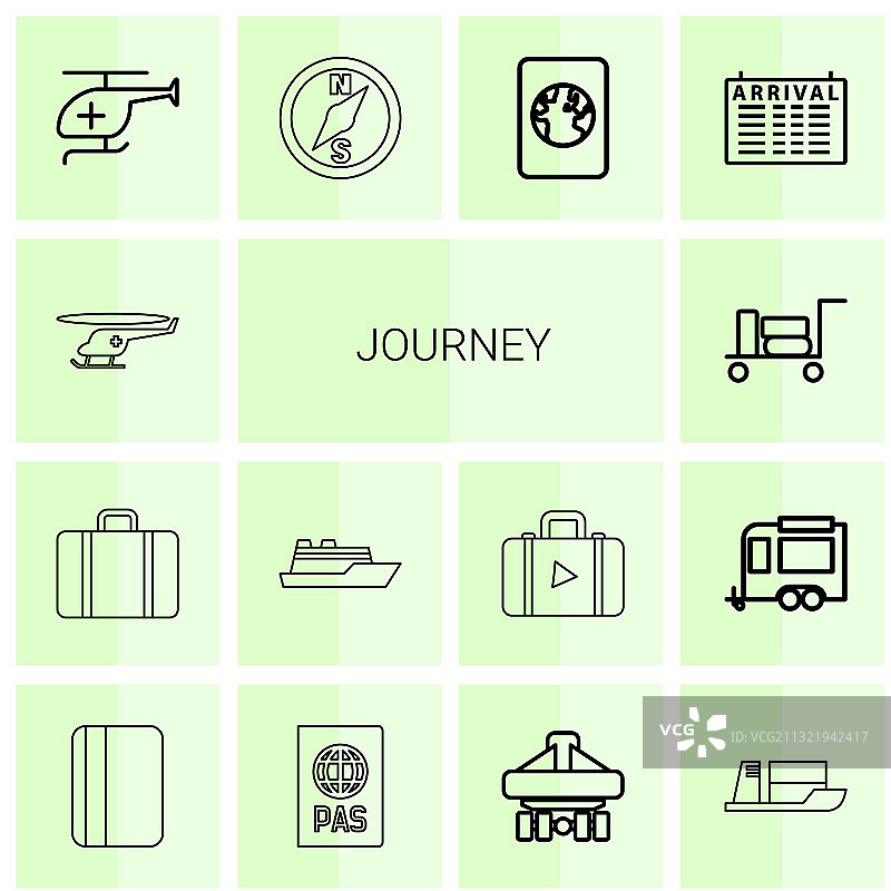 旅程图标图片素材