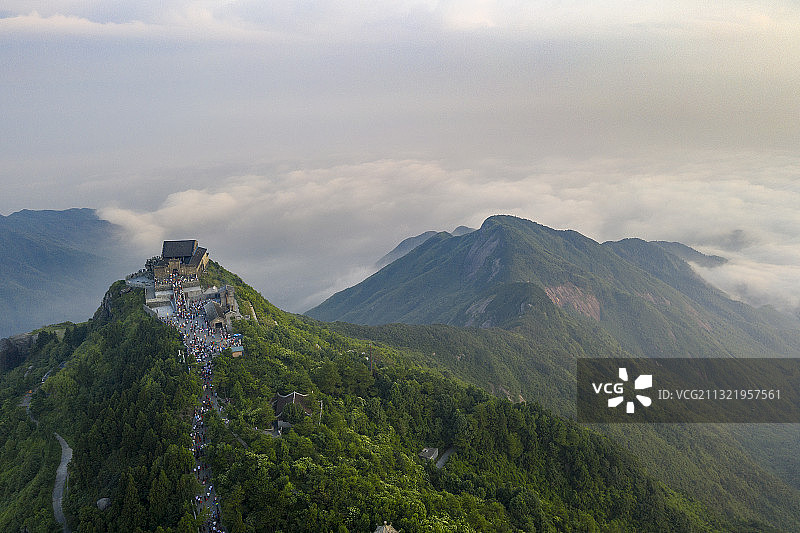 南岳云海图片素材
