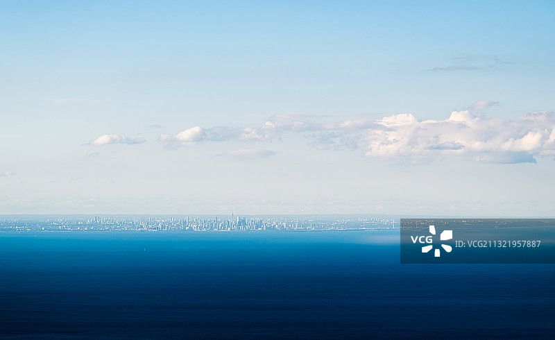 加拿大安大略省海天一色风光图片素材