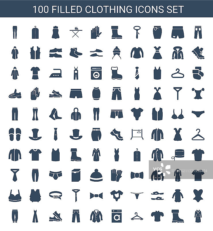 服装图标图片素材