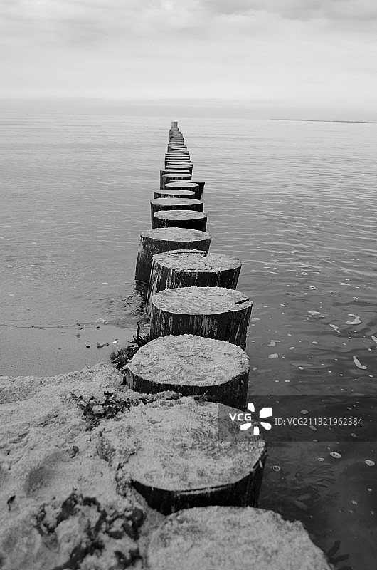 大海对天空的风景图片素材
