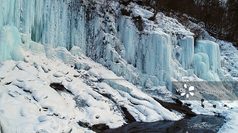 冰瀑图片素材