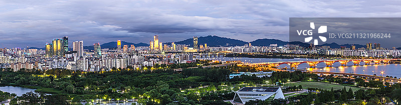 韩国，汝矣岛图片素材