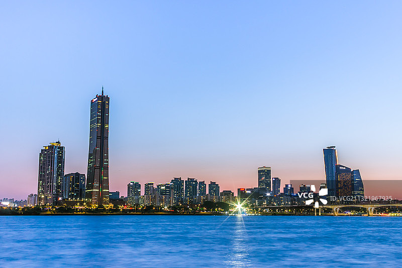 韩国，汝矣岛图片素材