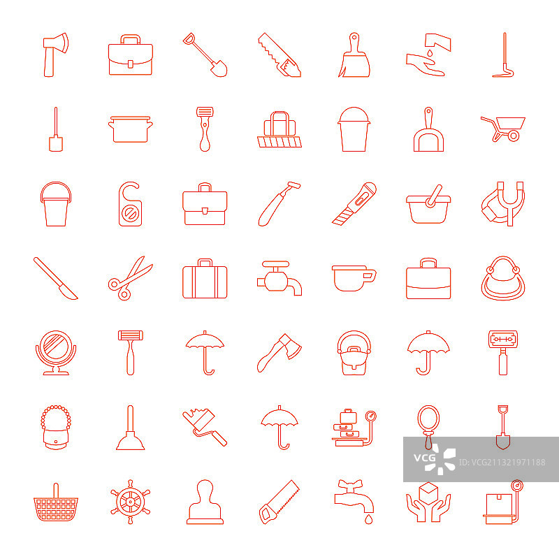 49个把手图标图片素材