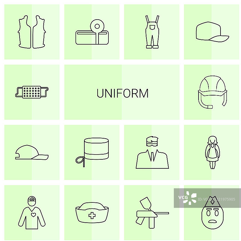 制服图标图片素材