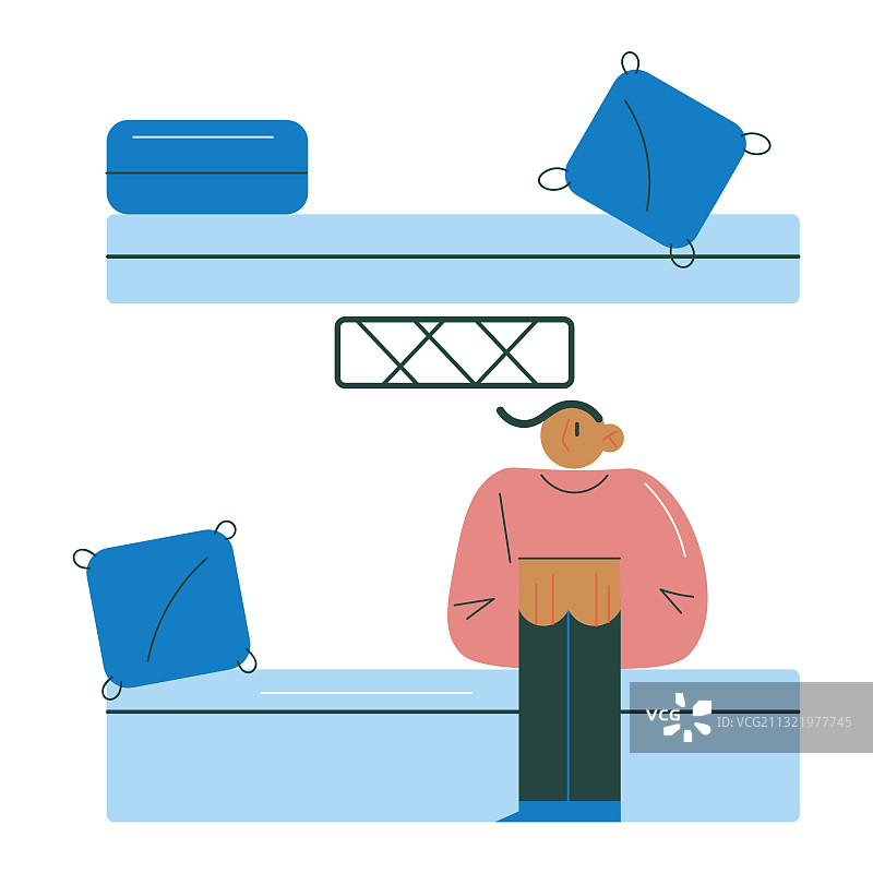 坐在预定座位车厢里的男人图片素材