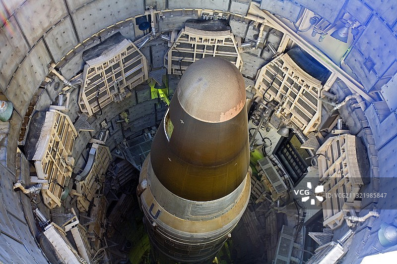 发射井中的泰坦导弹图片素材